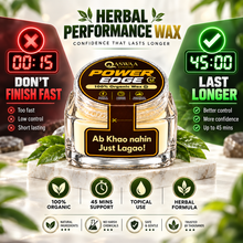 Power Edge Wax| 100% herbal and organic wax